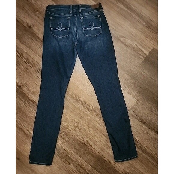 Lucky Brand Womens Jean 10/30 Straight Sofia Skinny Medium Wash Denim Capote - Picture 11 of 12